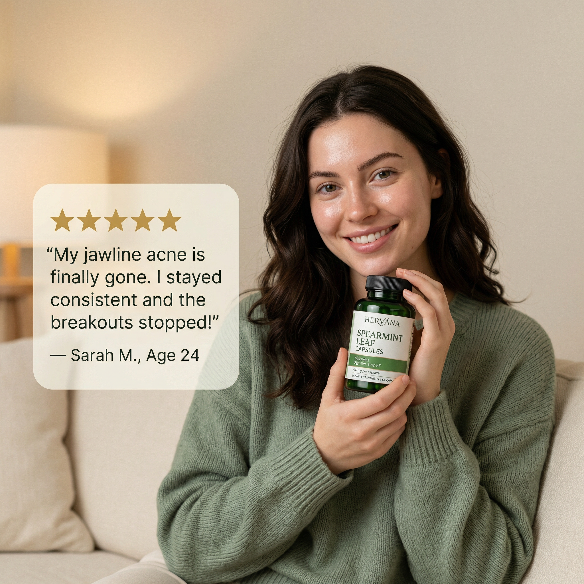 Spearmint Leaf 400mg Capsules
