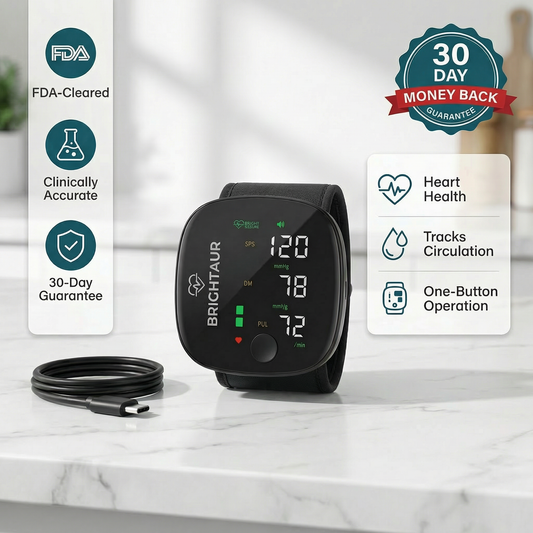 Brightaur™ Wrist Blood Pressure Monitor